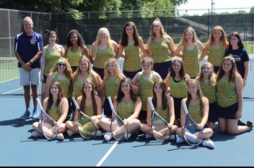LHS+2019-2020+Girls+tennis+team+