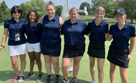 Lancaster High School girls golf team. Photo courtesy of Coach Stedman.
