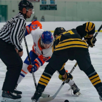 LHS teacher and hockey referee Daniel Schleichert. Photo courtesy of Schleichert.