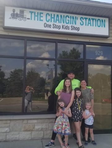 The Changin Station and owners.
Photo courtesy of Kensingtyn Gatwood.