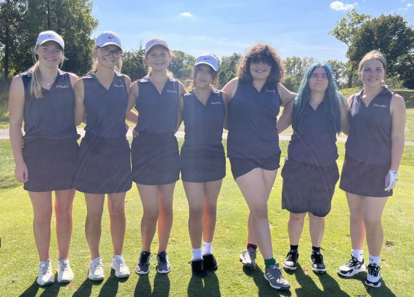 2023 LHS Girls Golf Team. Photo courtesy of Bibler.