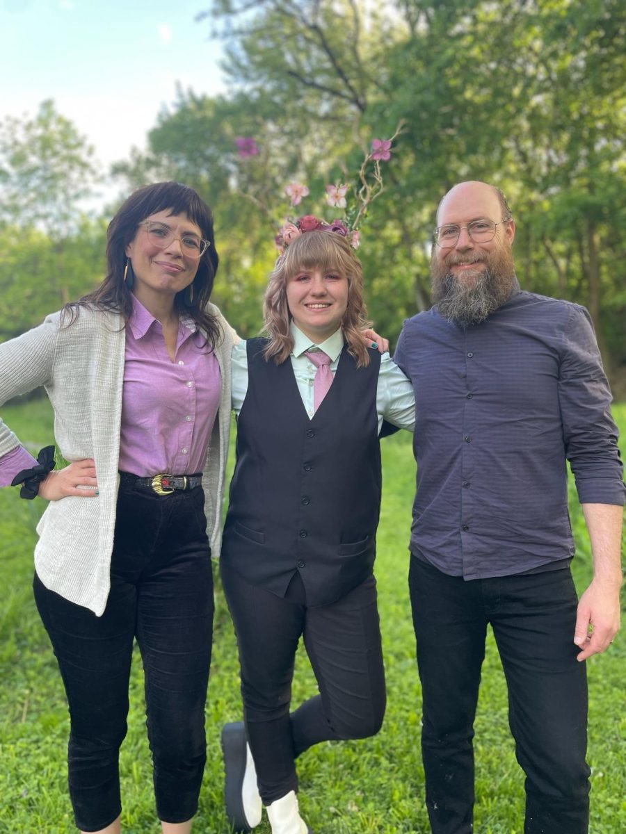 Maggie Baxter, Rylie Wilson, and Austin Baxter.  Photo courtesy of Wilson.