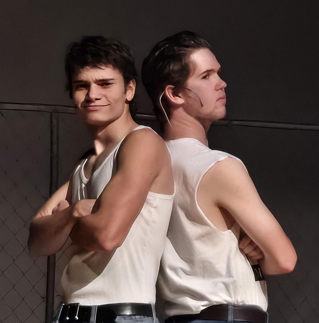 LHS cast members Adam McCollister and Alex Probstfeld.